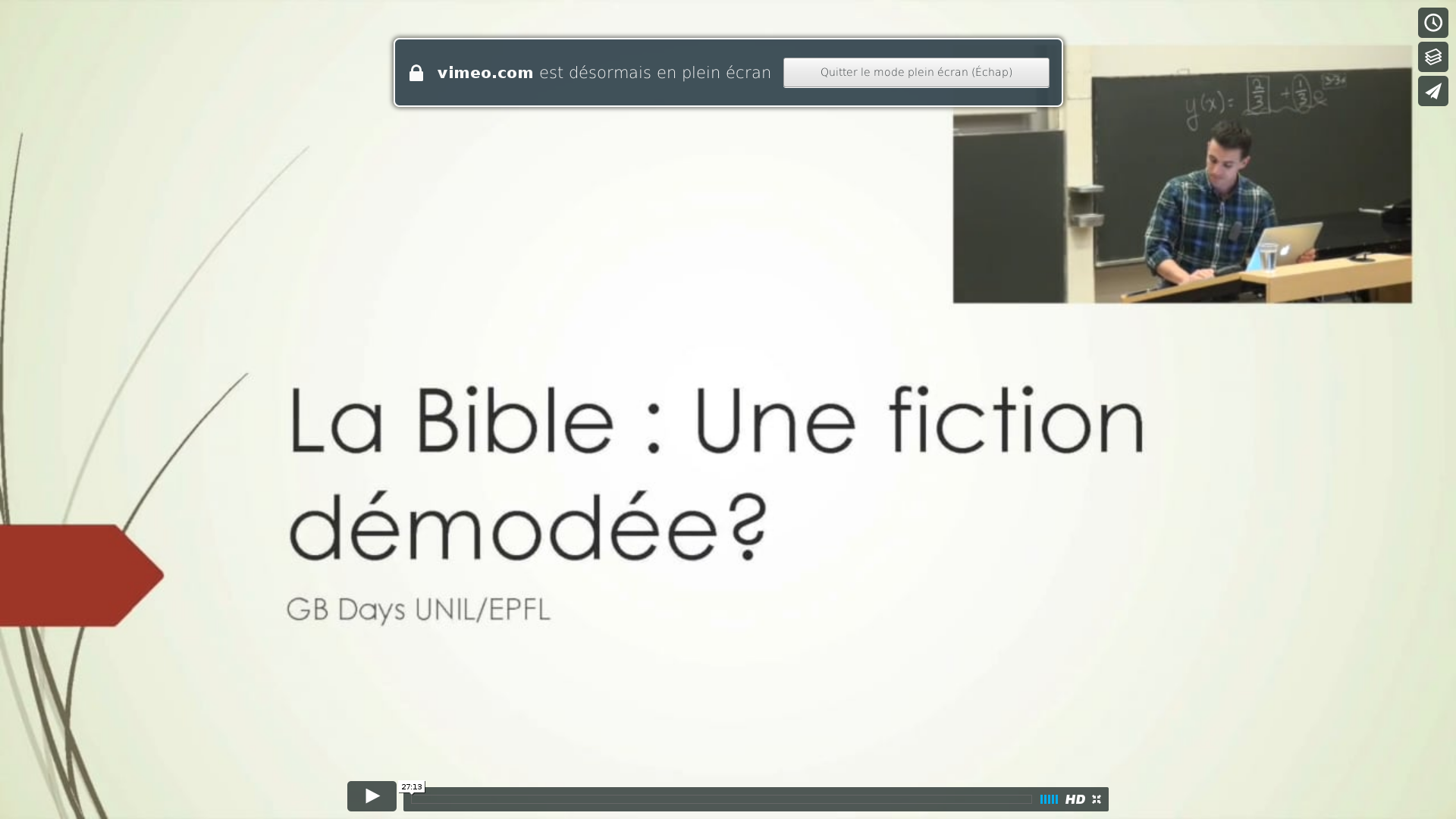 La Bible: une fiction démodée ?